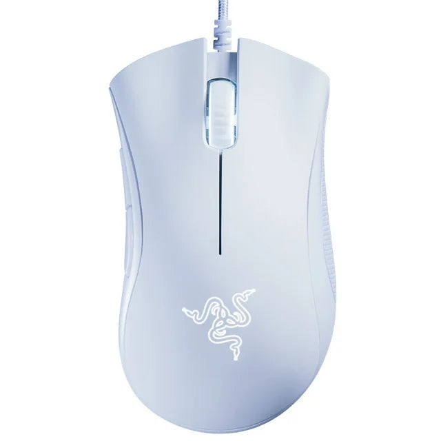 Razer DeathAdder Essencial com fio Gaming Mouse 6.400 DPI Sensor Óptico 5 Botões Independentes