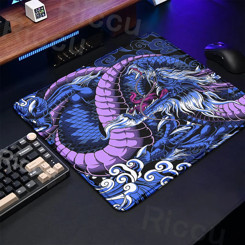 Mouse Pad Dragão de tecido e emborrachado