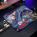 Mouse Pad Dragão de tecido e emborrachado