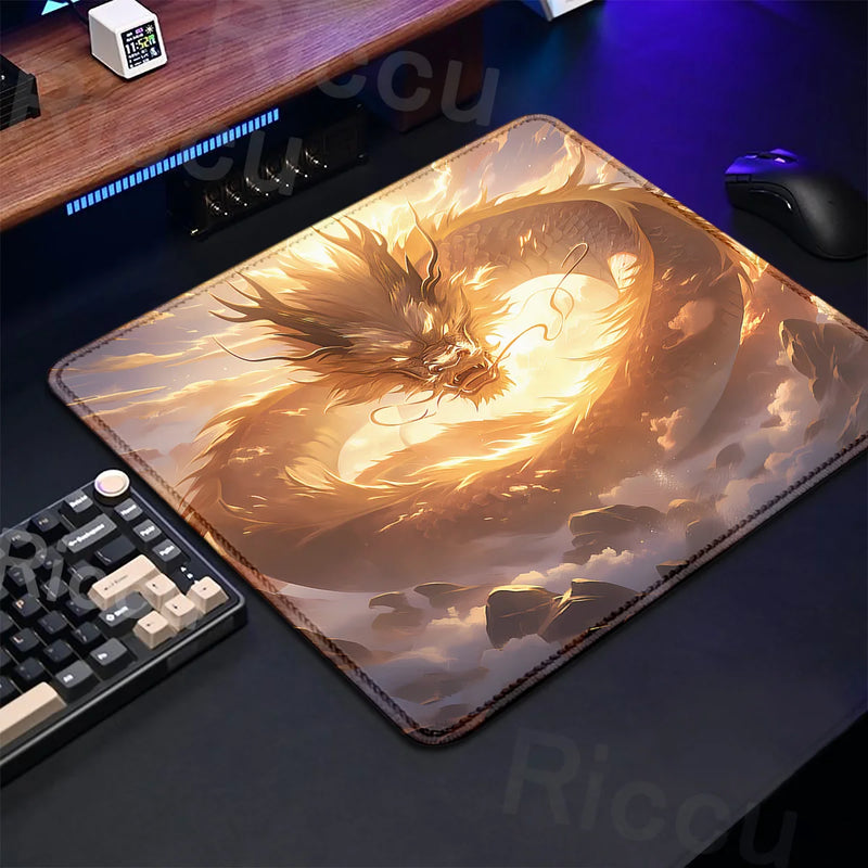 Mouse Pad Dragão de tecido e emborrachado