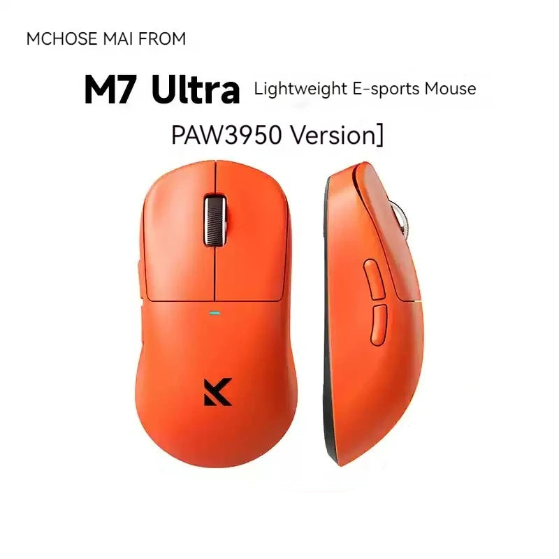 MCHOSE M7 Gaming Mouse Wireless com sensor PAW3950