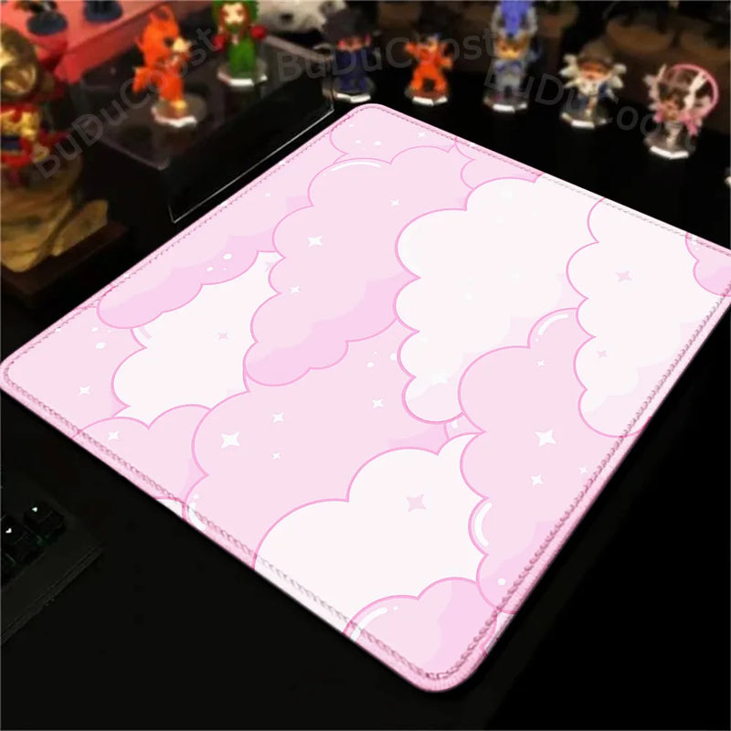 Mouse Pad Nuvem tecido e emborrachado