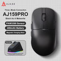 Ajazz AJ159Pro 8khz mouse leve 56g bluetooth/wireless doca de carregamento magnético PAW3395 26000 DPI