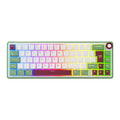 Royal Kludge RK R65 Teclado mecânico português com fio Hot-swappable formato 65% RGB