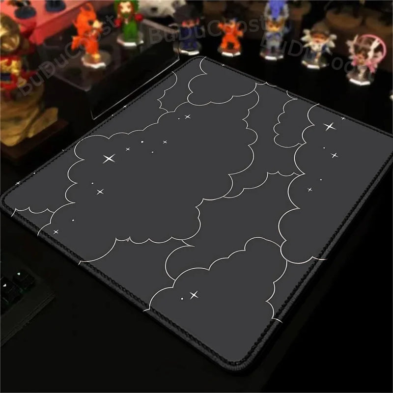 Mouse Pad Nuvem tecido e emborrachado