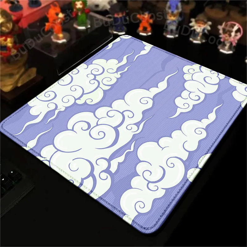 Mouse Pad Nuvem tecido e emborrachado