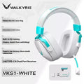 VALKYRIE VK S1 Gaming Headset Wireless baixa latência com cancelamento de ruídos e microfone