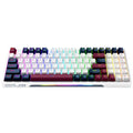 Machenike K500 PRO teclado mecânico com fio, hot-swappable, RGB switch silver linear