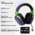 VALKYRIE VK S1 Gaming Headset Wireless baixa latência com cancelamento de ruídos e microfone