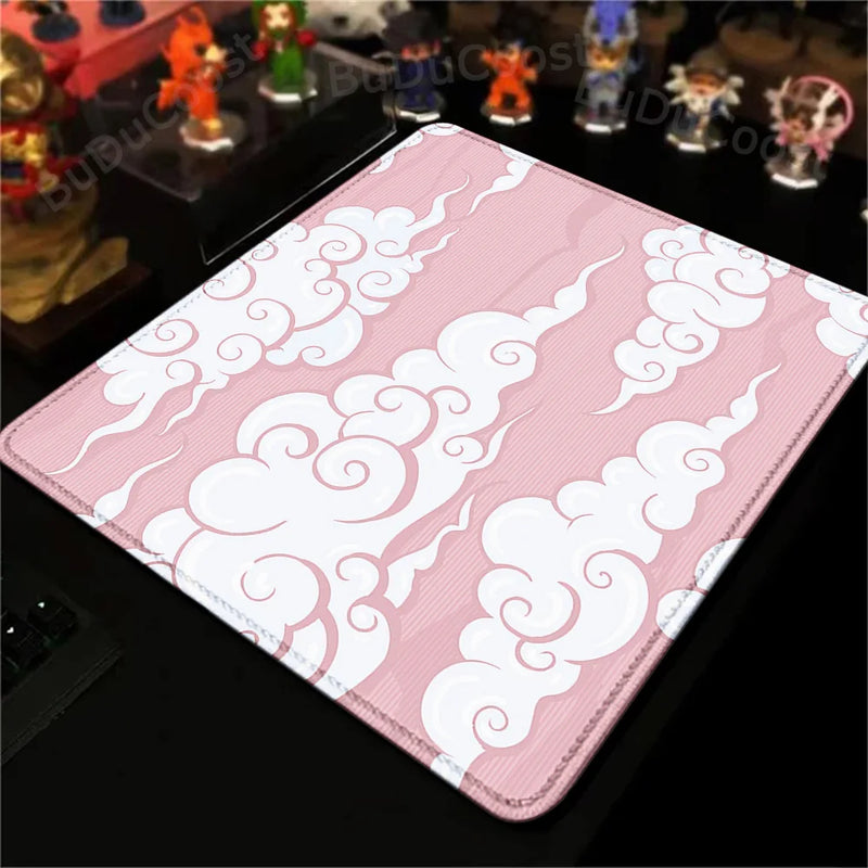 Mouse Pad Nuvem tecido e emborrachado